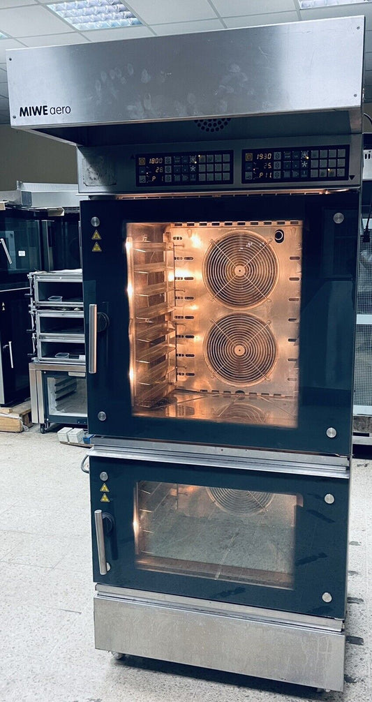 Bakery oven, Miwe aero e+ 8.064/4.0604, convection oven, built in 2013, used